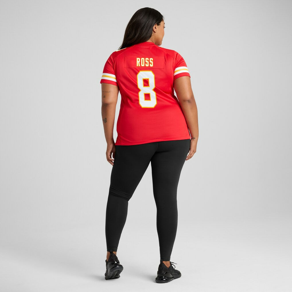Kansas City Chiefs Nike Justyn Ross  Women's Home Game Player Jersey