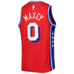 Tyrese Maxey Philadelphia 76ers Jordan Brand Youth Swingman Jersey For Sale