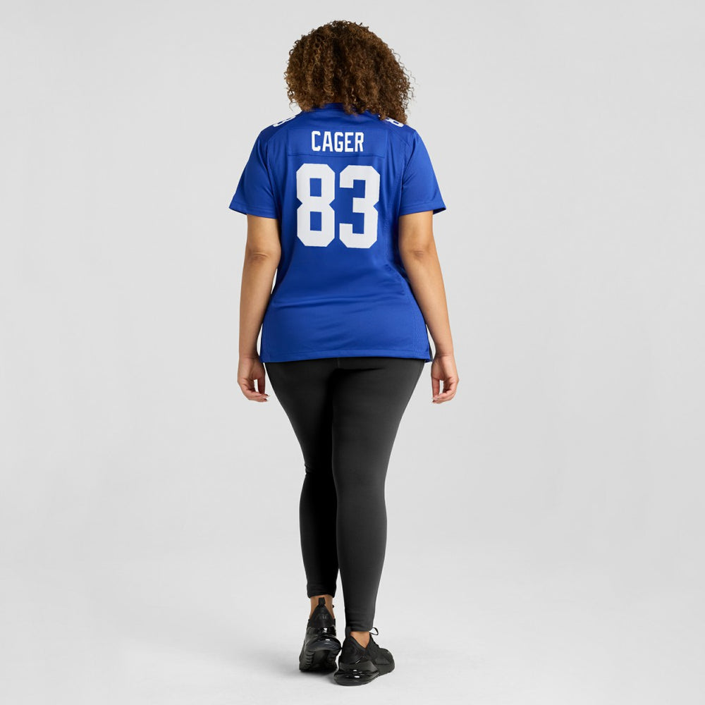 New York Giants Nike Lawrence Cager  Women's Home Game Player Jersey
