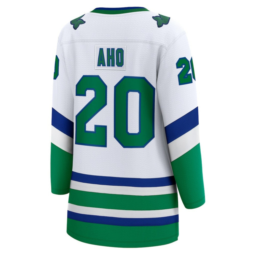 Sebastian Aho Carolina Hurricanes Fanatics Women's Throwback Breakaway Jersey Discount