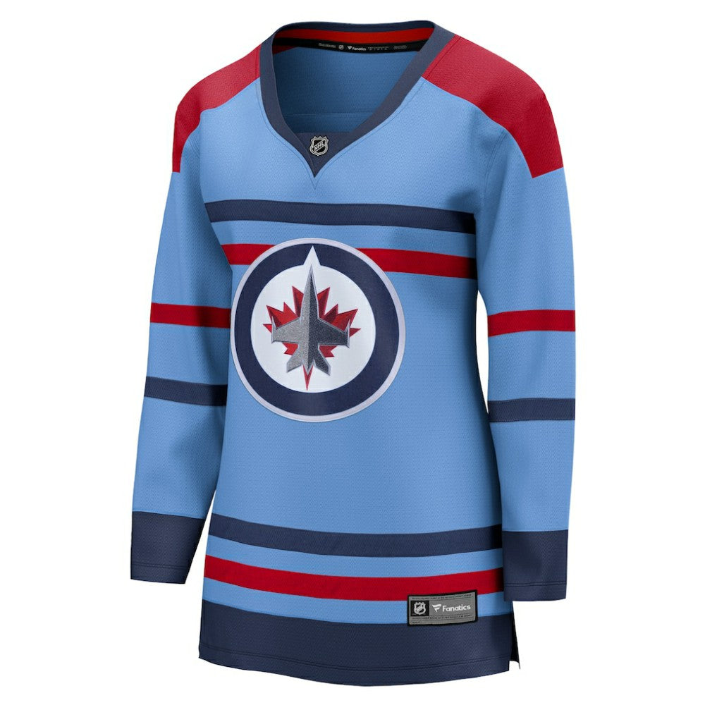 Winnipeg Jets Fanatics Women's Alternate Anniversary Breakaway Jersey Outlet