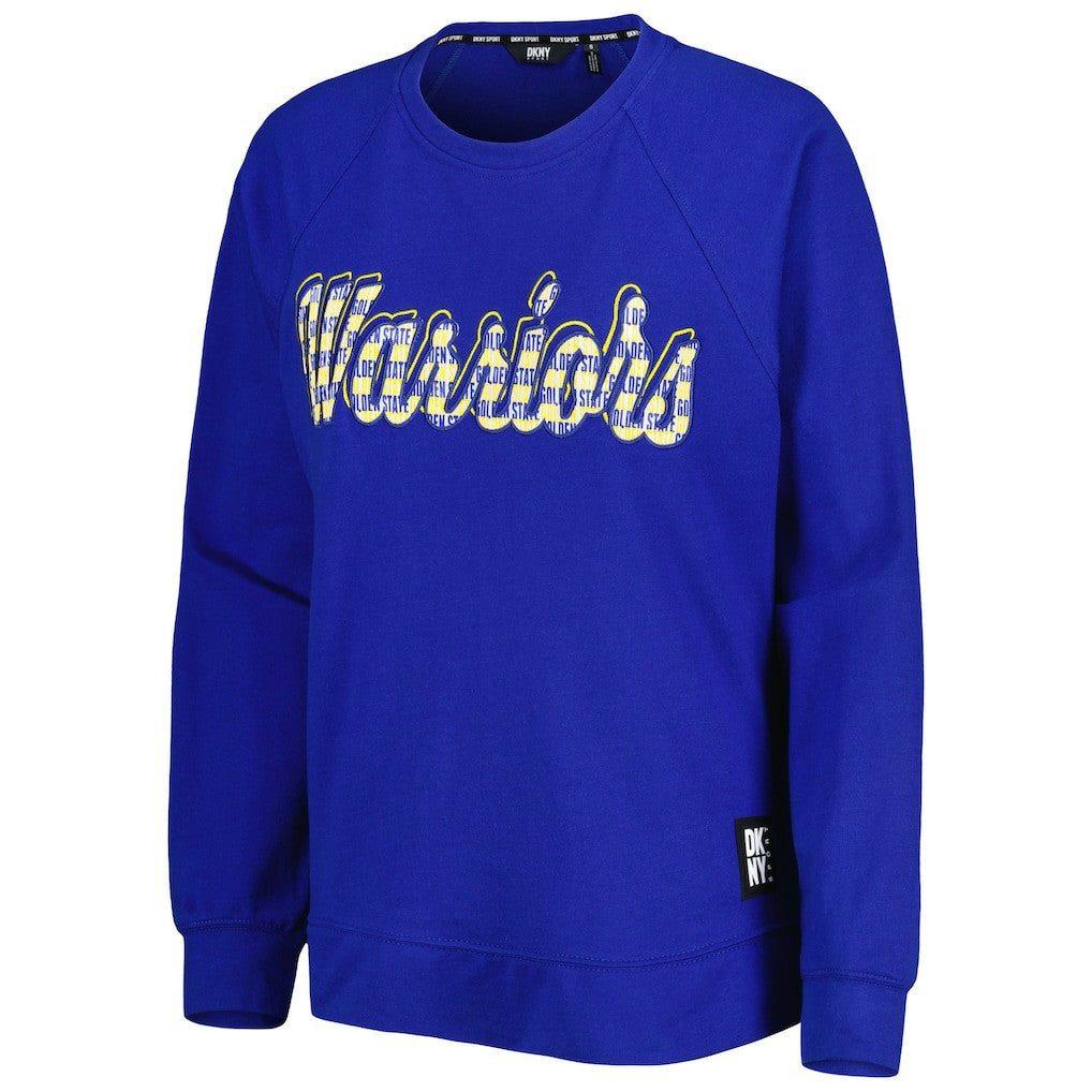 Golden State Warriors DKNY Sport Women's Regina Raglan Pullover Sweatshirt sale Outlet