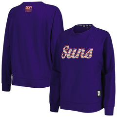 Phoenix Suns DKNY Sport Women's Regina Raglan Pullover Sweatshirt New