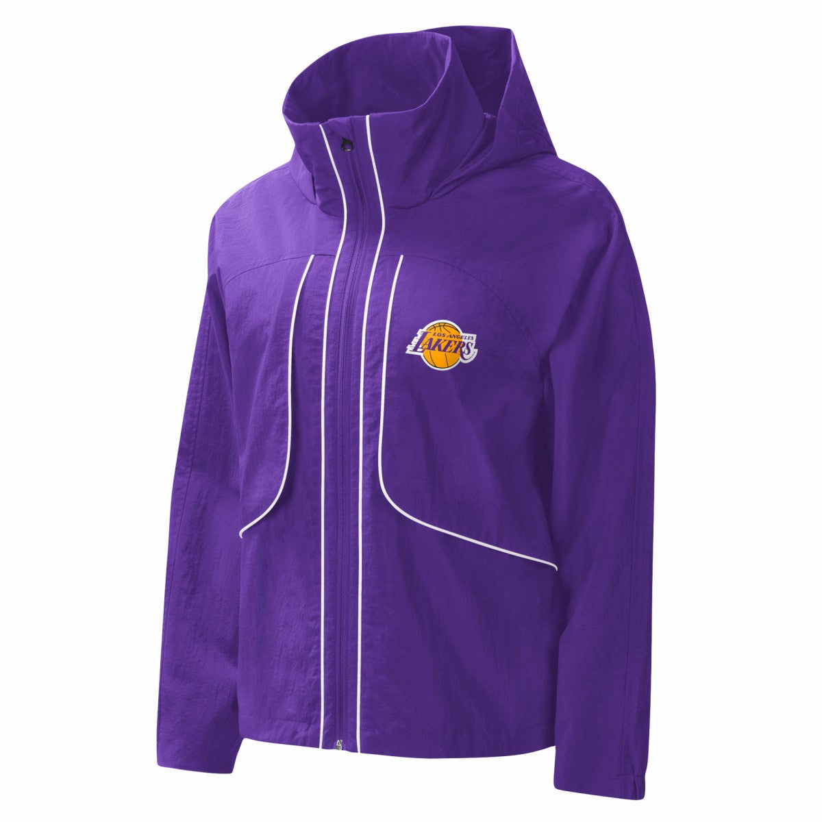 Los Angeles Lakers G-III 4Her by Carl Banks Women's Last Shot Full-Zip Hoodie On Sale