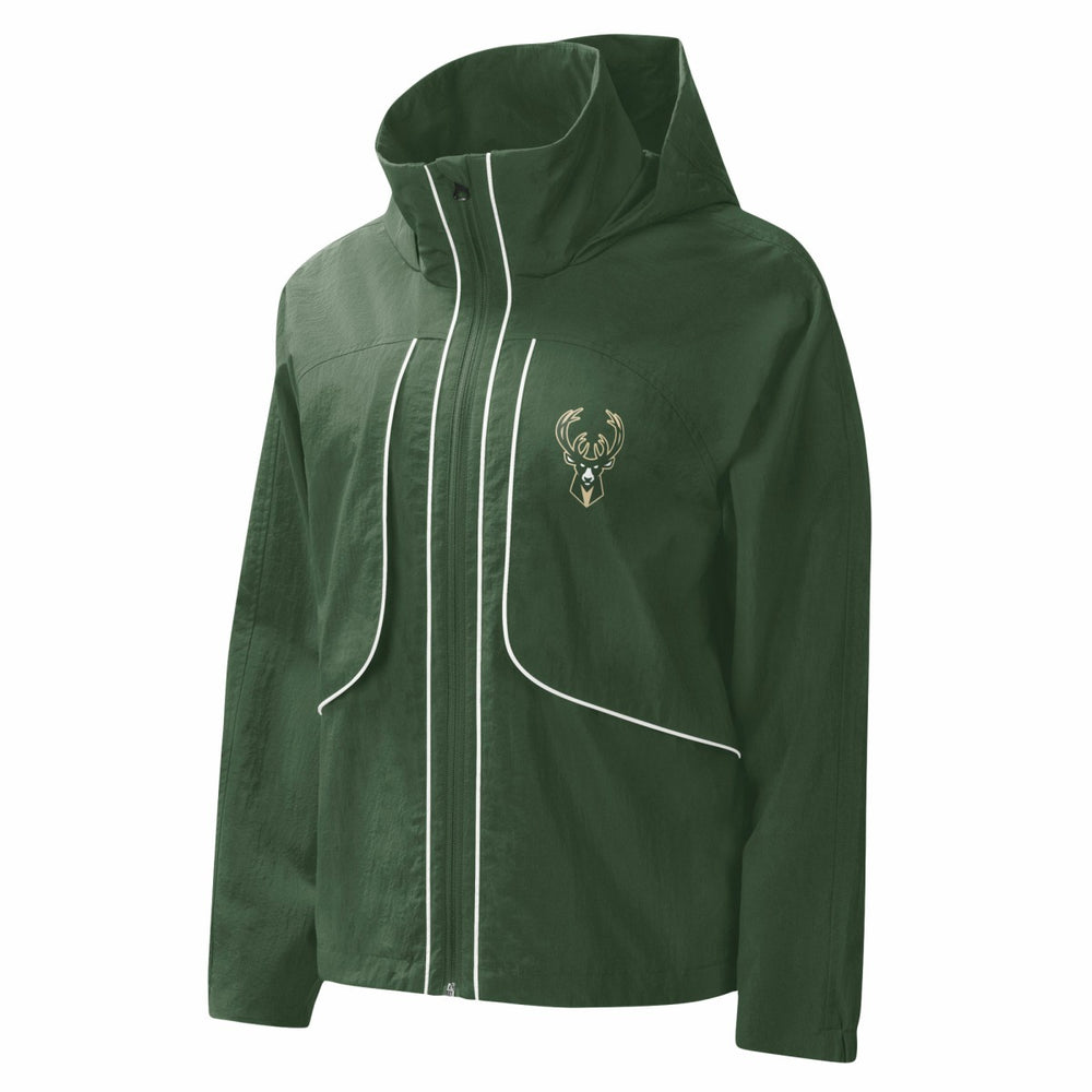 Milwaukee Bucks G-III 4Her by Carl Banks Women's Last Shot Full-Zip Hoodie Discount