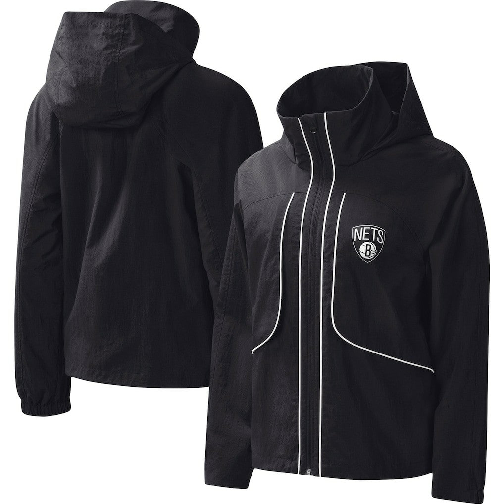 Brooklyn Nets G-III 4Her by Carl Banks Women's Last Shot Full-Zip Hoodie Discount