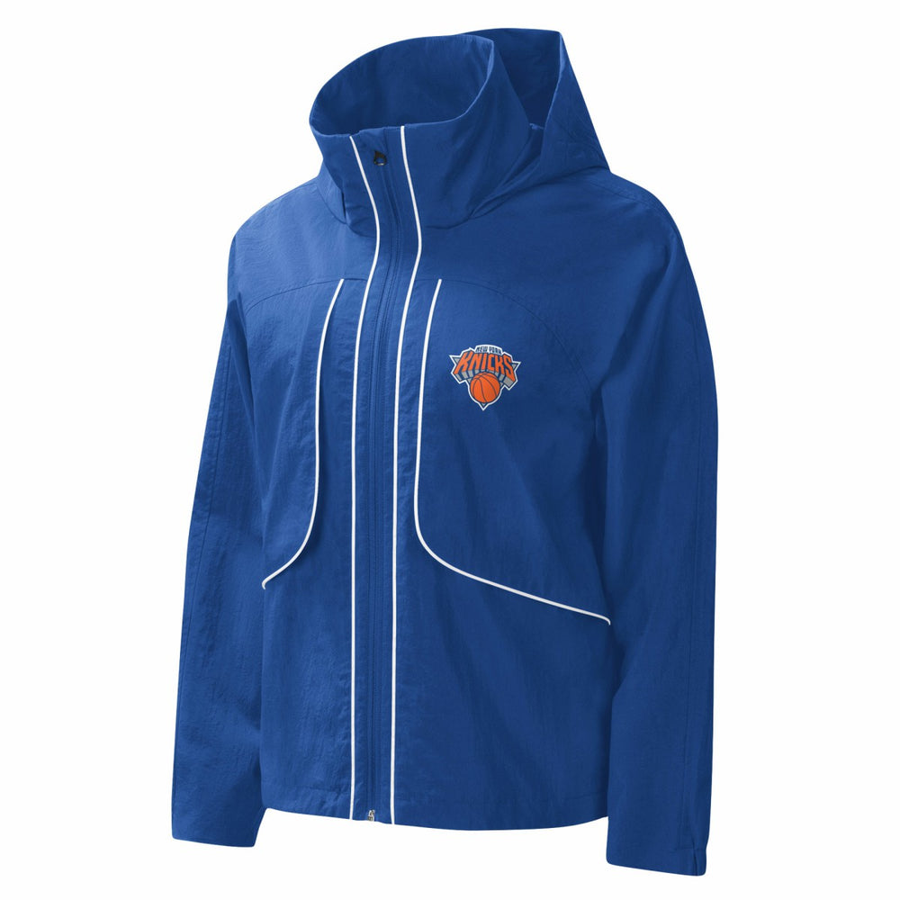 New York Knicks G-III 4Her by Carl Banks Women's Last Shot Full-Zip Hoodie Outlet