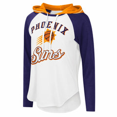 Phoenix Suns G-III 4Her by Carl Banks Women's MVP Raglan Hoodie Long Sleeve T-Shirt Online