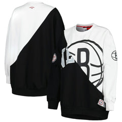 Brooklyn Nets Tommy Jeans Women's Ariel Pullover Sweatshirt Outlet