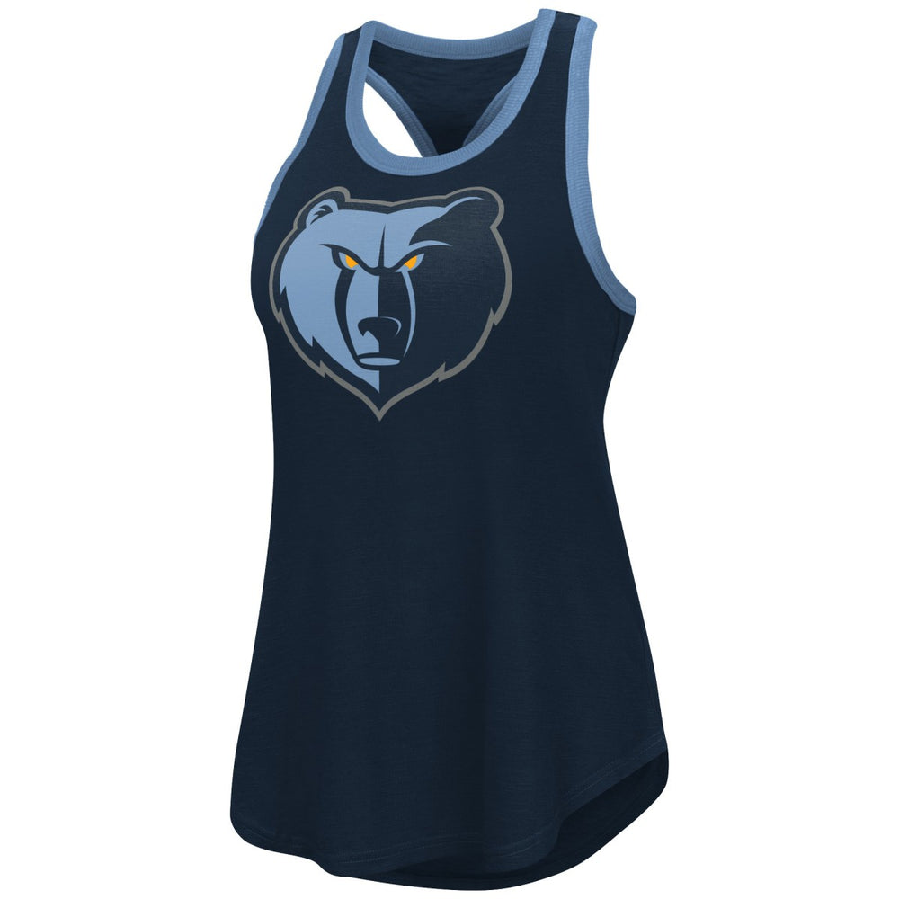 Memphis Grizzlies G-III 4Her by Carl Banks Women's Showdown Scoop-Neck Racerback Tank Top On Sale