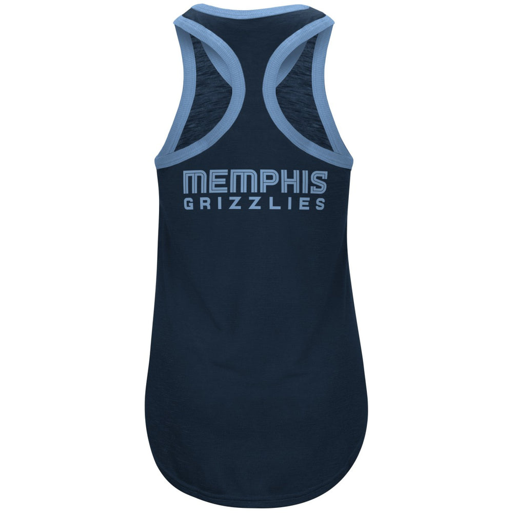 Memphis Grizzlies G-III 4Her by Carl Banks Women's Showdown Scoop-Neck Racerback Tank Top On Sale
