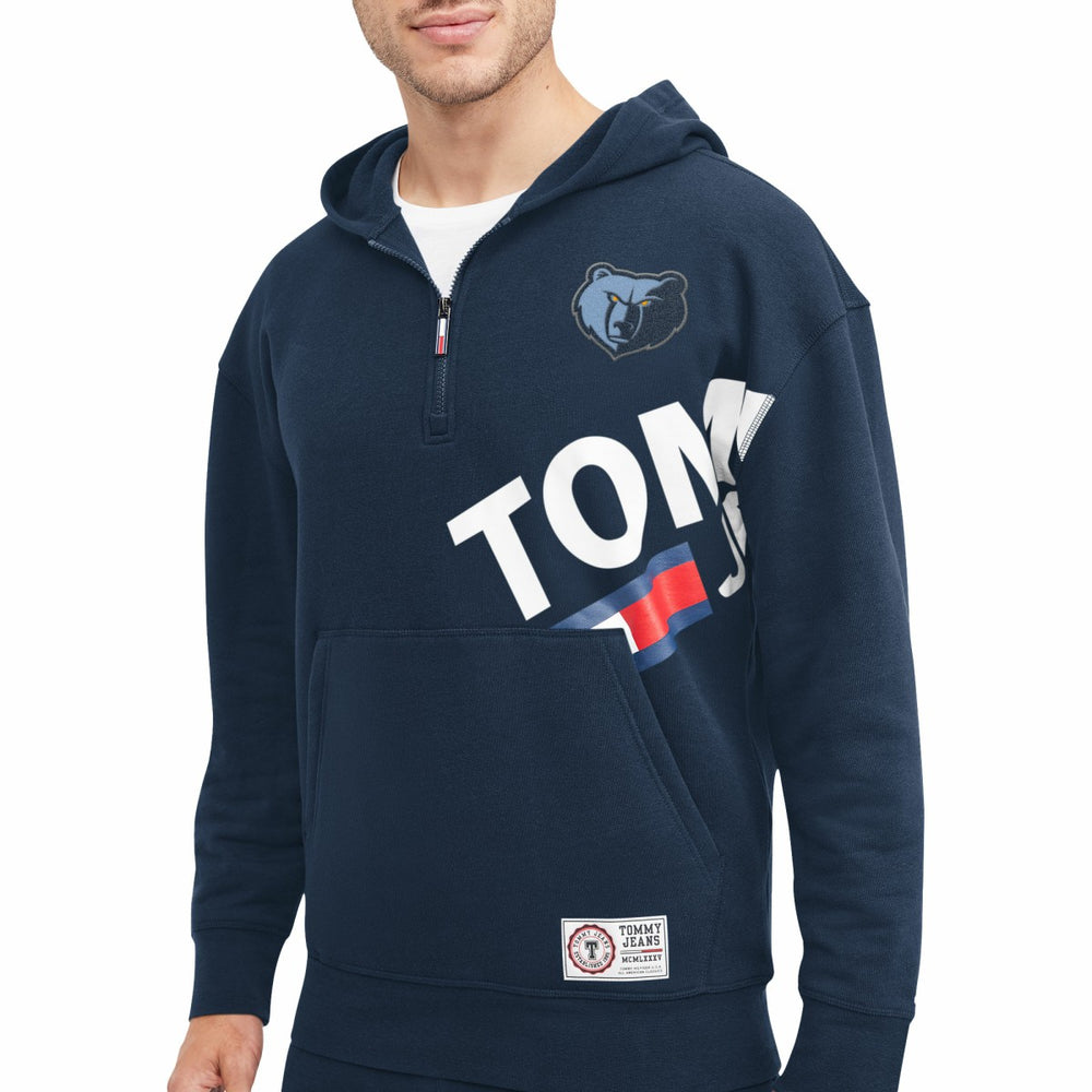 Memphis Grizzlies Tommy Jeans Bernard Half-Zip Hoodie Online