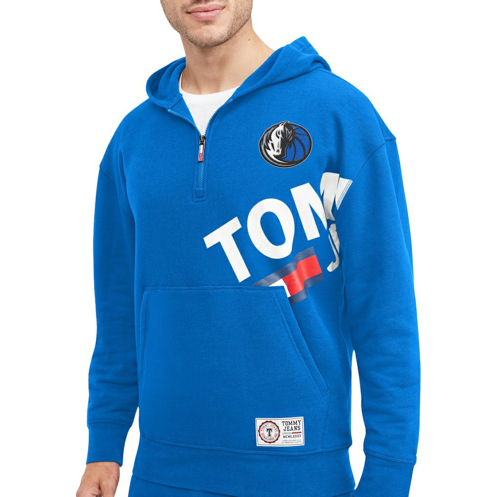 Dallas Mavericks Tommy Jeans Bernard Half-Zip Hoodie sale On Sale