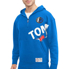 Dallas Mavericks Tommy Jeans Bernard Half-Zip Hoodie sale On Sale