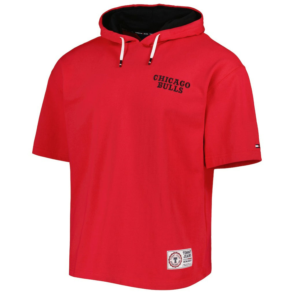 Chicago Bulls Tommy Jeans Matthew 2-In-1 T-Shirt & Hoodie Combo Set Outlet
