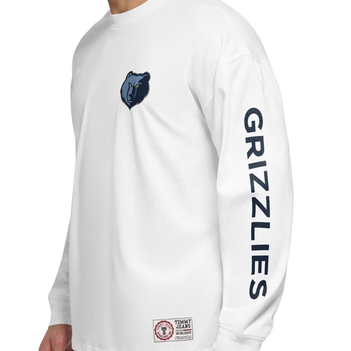 Memphis Grizzlies Tommy Jeans Matthew 2-In-1 T-Shirt & Hoodie Combo Set Discount