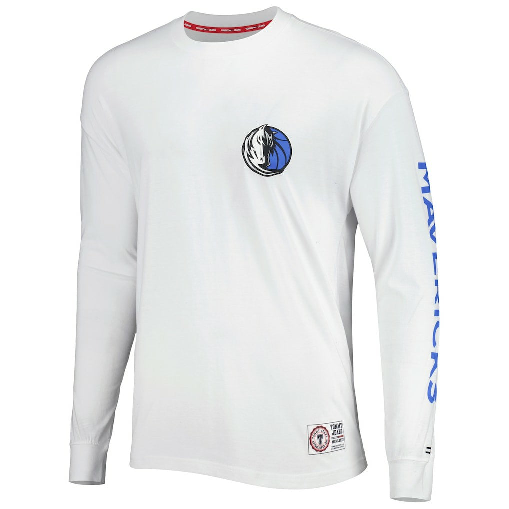 Dallas Mavericks Tommy Jeans Matthew 2-In-1 T-Shirt & Hoodie Combo Set sale For Sale