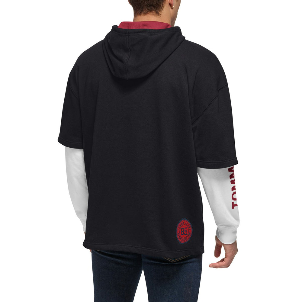 Miami Heat Tommy Jeans Matthew 2-In-1 T-Shirt & Hoodie Combo Set Outlet