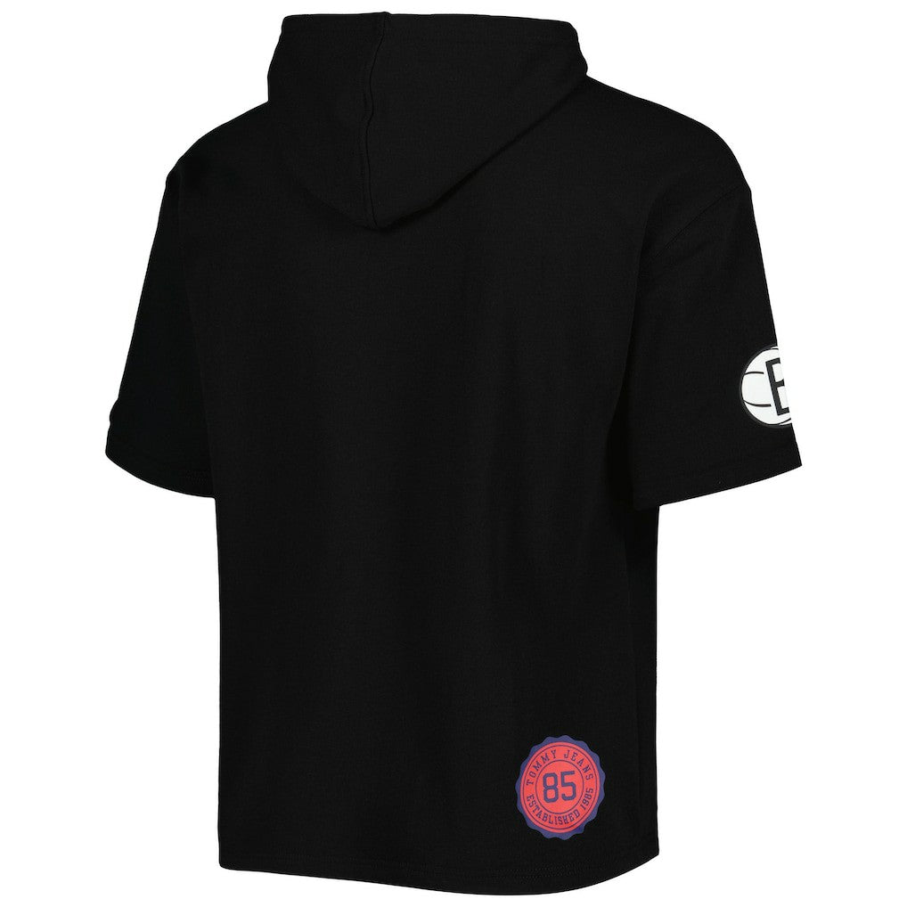 Brooklyn Nets Tommy Jeans Matthew 2-In-1 T-Shirt & Hoodie Combo Set For Sale