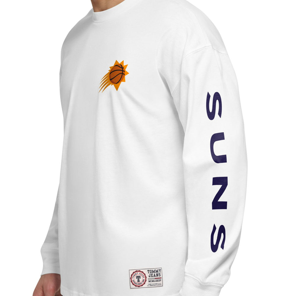Phoenix Suns Tommy Jeans Matthew 2 In 1 T-Shirt & Hoodie Combo Set For Sale