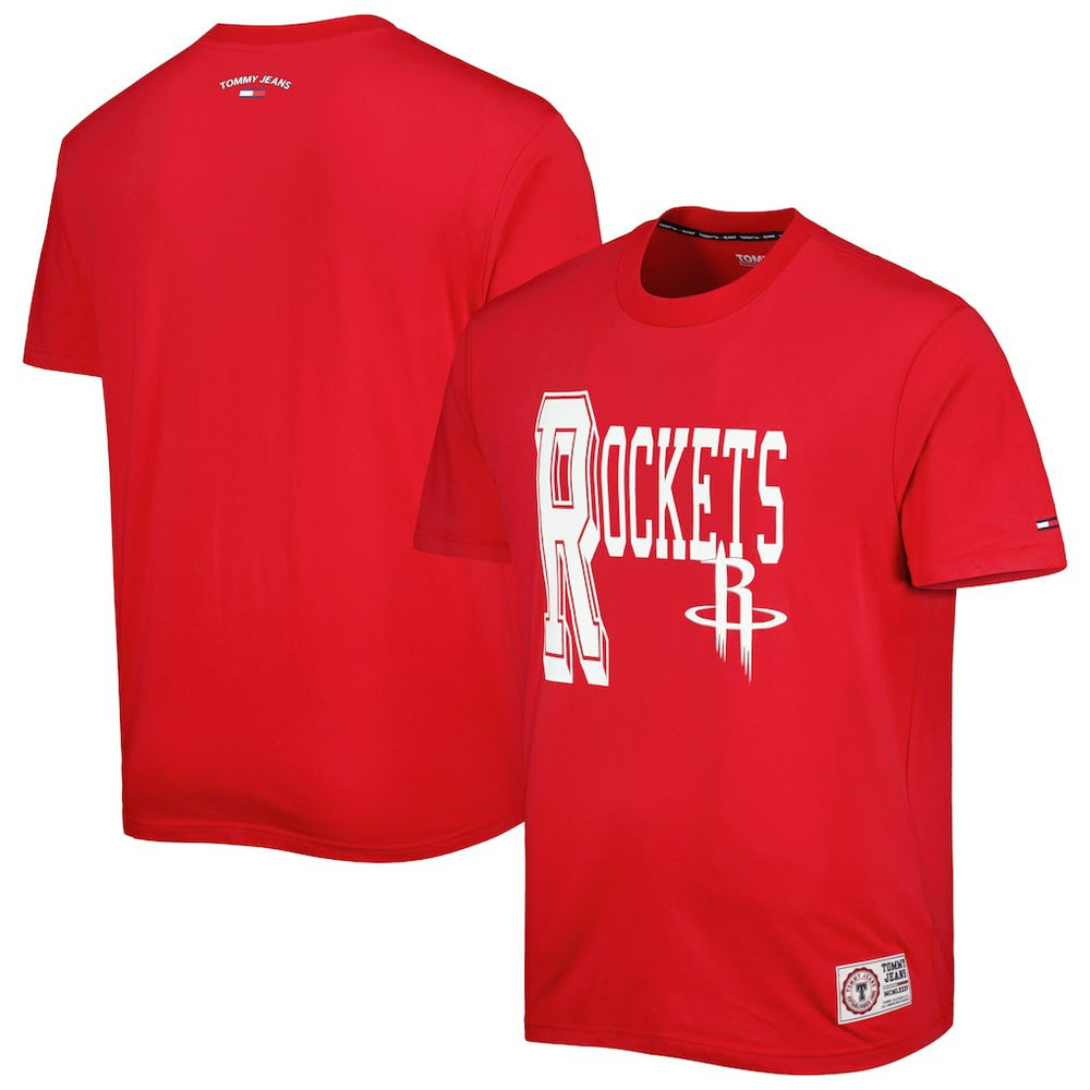 Houston Rockets Tommy Jeans Mel Varsity T-Shirt Discount