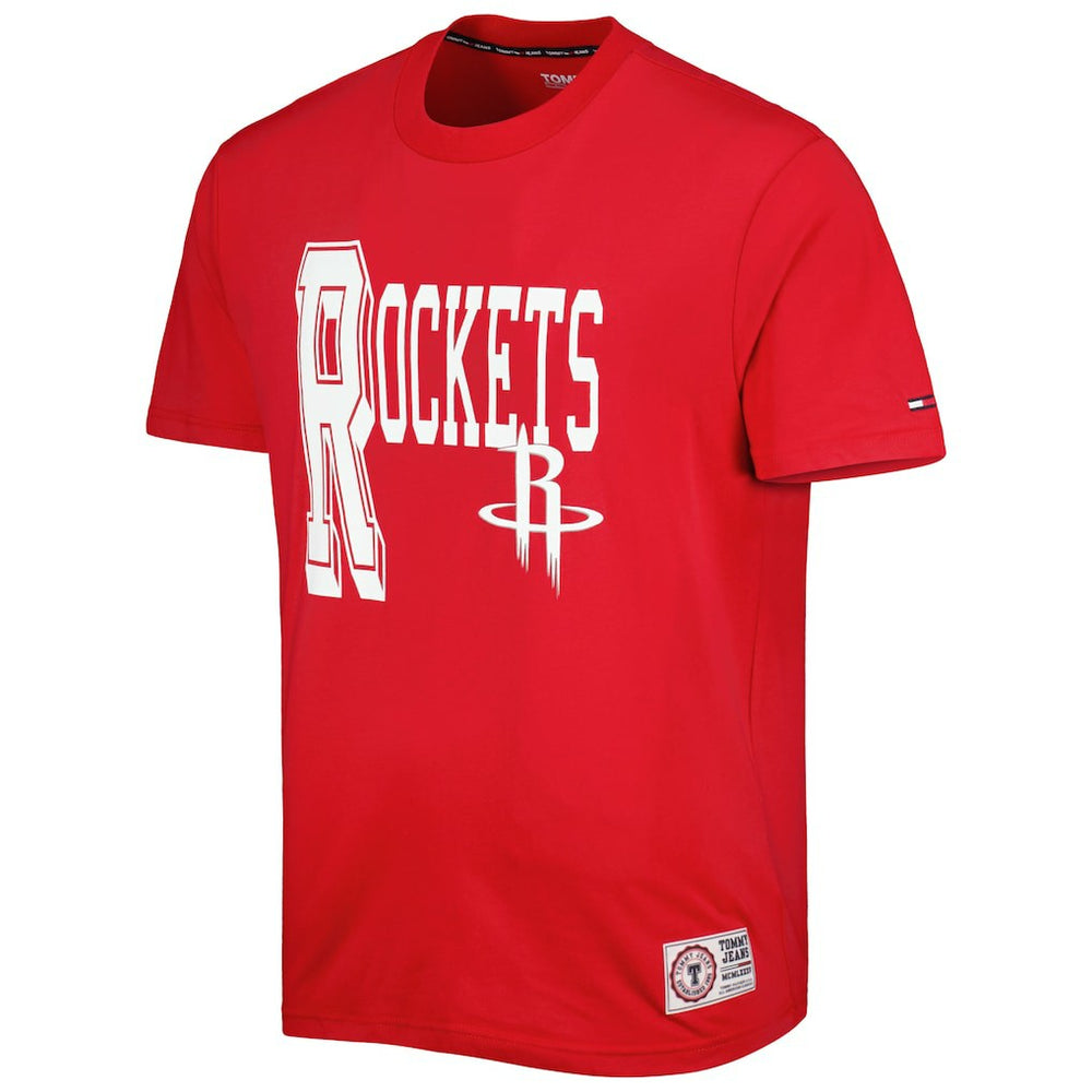 Houston Rockets Tommy Jeans Mel Varsity T-Shirt Discount