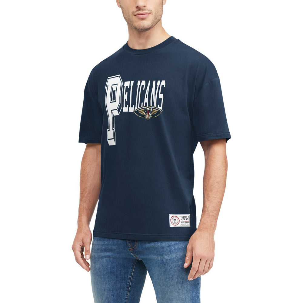 New Orleans Pelicans Tommy Jeans Mel Varsity T-Shirt For Sale