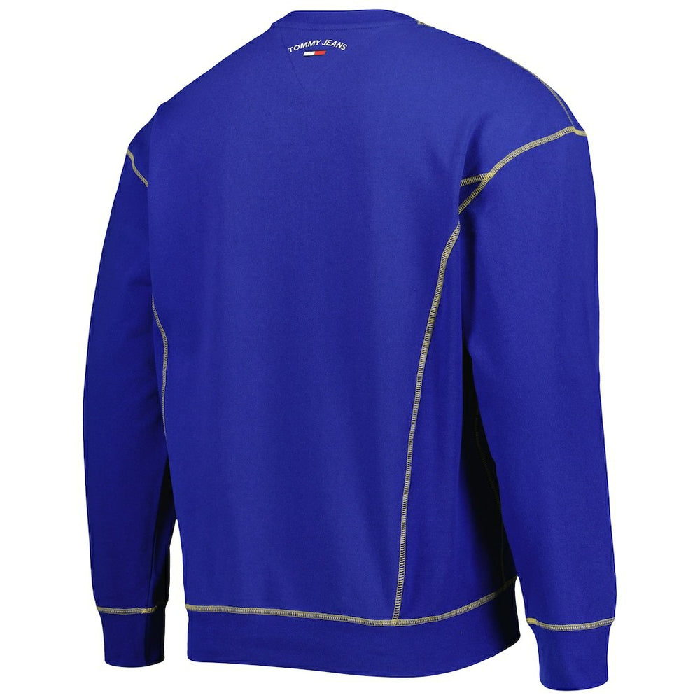 Golden State Warriors Tommy Jeans Peter French Terry Pullover Crew Sweatshirt sale Outlet