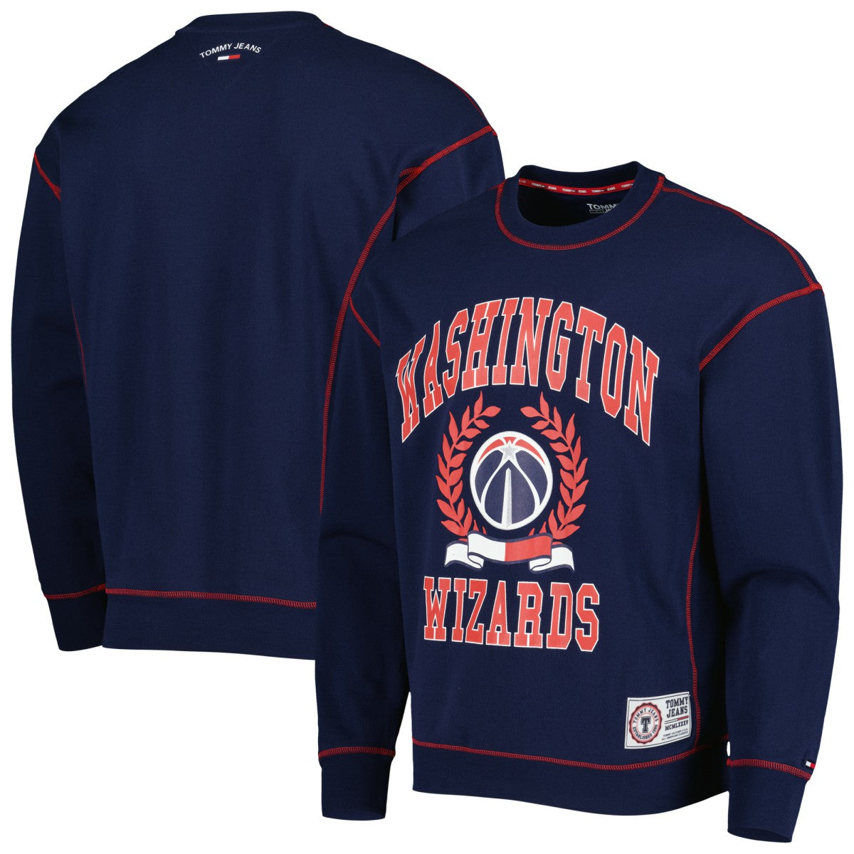 Washington Wizards Tommy Jeans Peter French Terry Pullover Sweatshirt Online