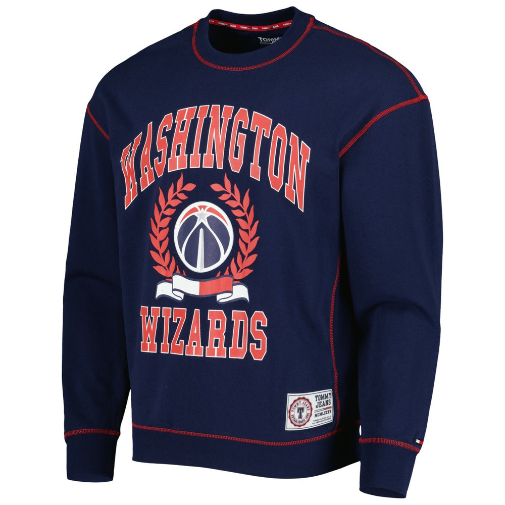 Washington Wizards Tommy Jeans Peter French Terry Pullover Sweatshirt Online