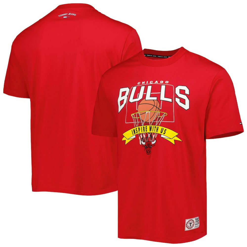 Chicago Bulls Tommy Jeans Tim Backboard T-Shirt sale On Sale