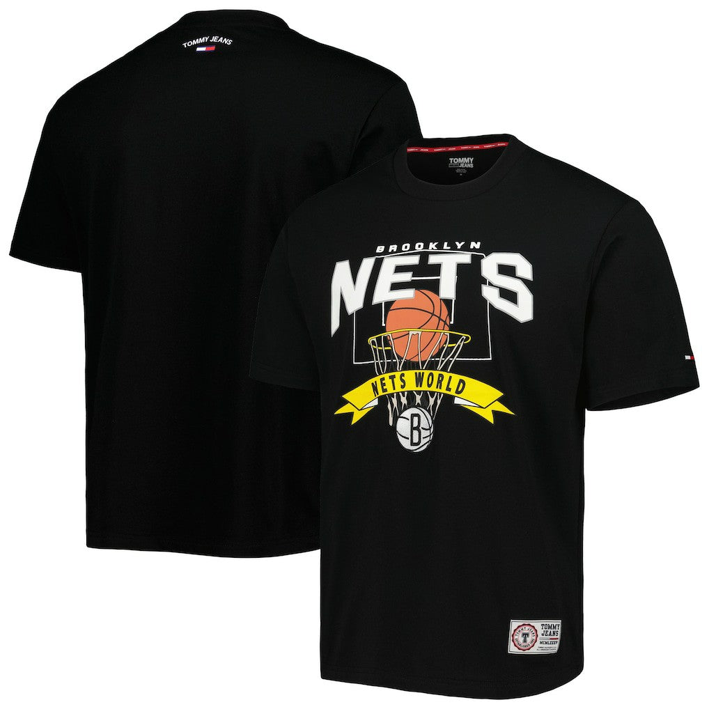 Brooklyn Nets Tommy Jeans Tim Backboard T-Shirt On Sale