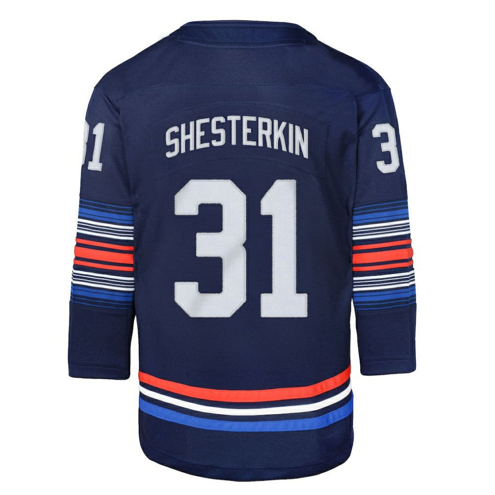 Igor Shesterkin New York Rangers Youth Alternate Premier Player Jersey Online