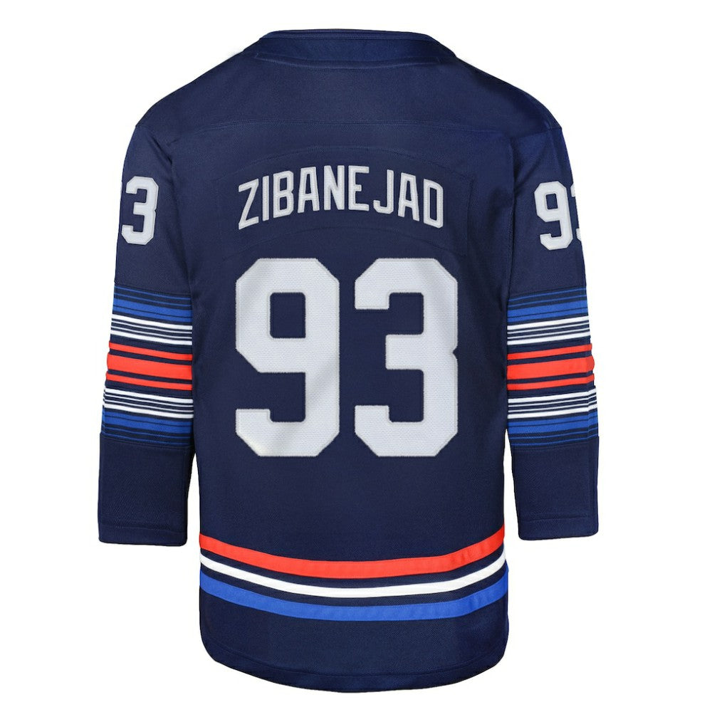 Mika Zibanejad New York Rangers Youth Alternate Premier Player Jersey Outlet