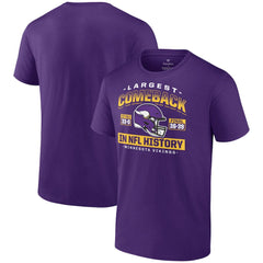 Minnesota Vikings  Largest Comeback T-Shirt