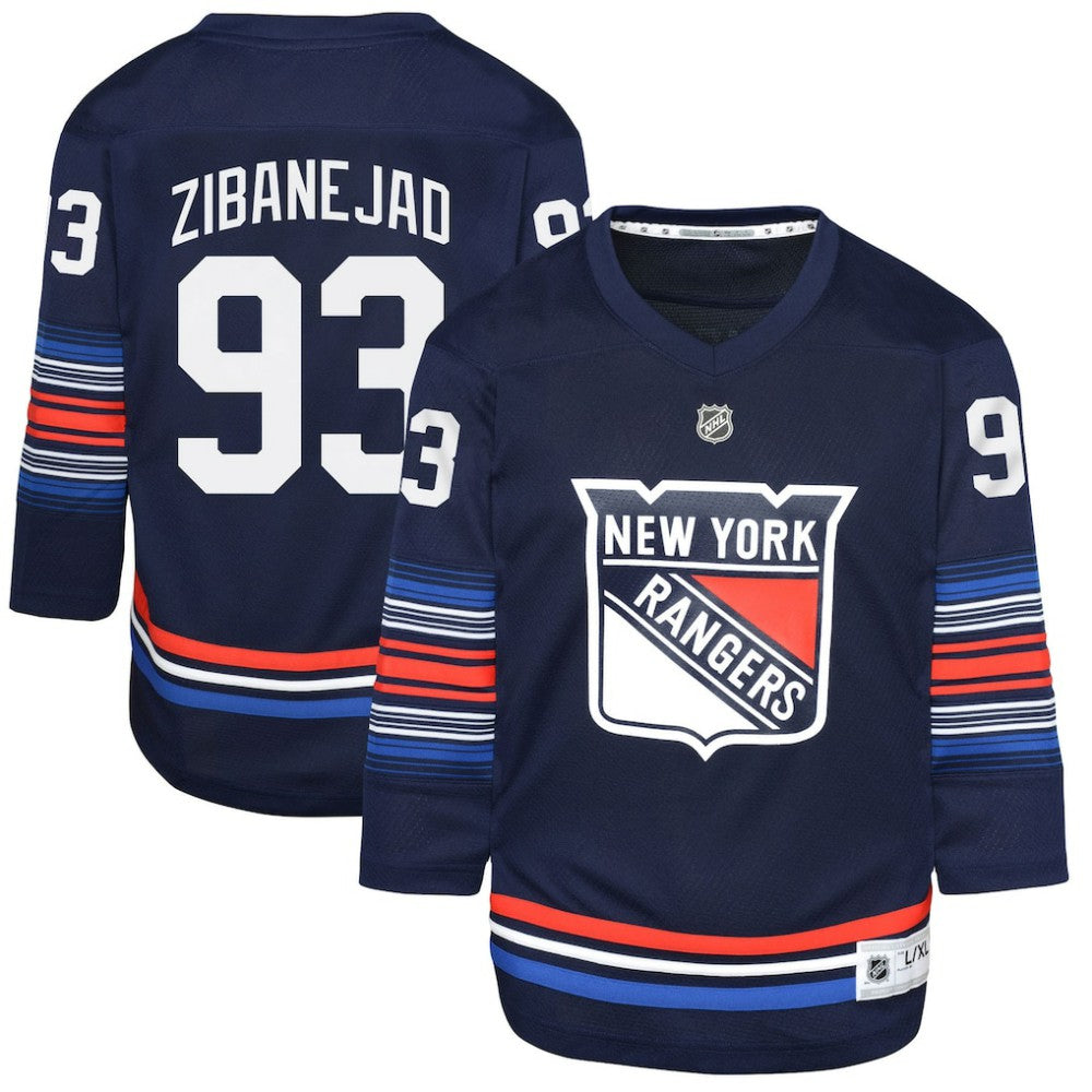 Mika Zibanejad New York Rangers Youth Alternate Replica Player Jersey Discount