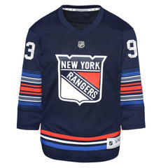 Mika Zibanejad New York Rangers Youth Alternate Replica Player Jersey Discount