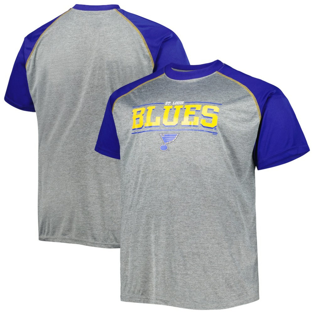 St. Louis Blues Big & Tall Logo Raglan T-Shirt On Sale
