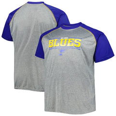 St. Louis Blues Big & Tall Logo Raglan T-Shirt On Sale