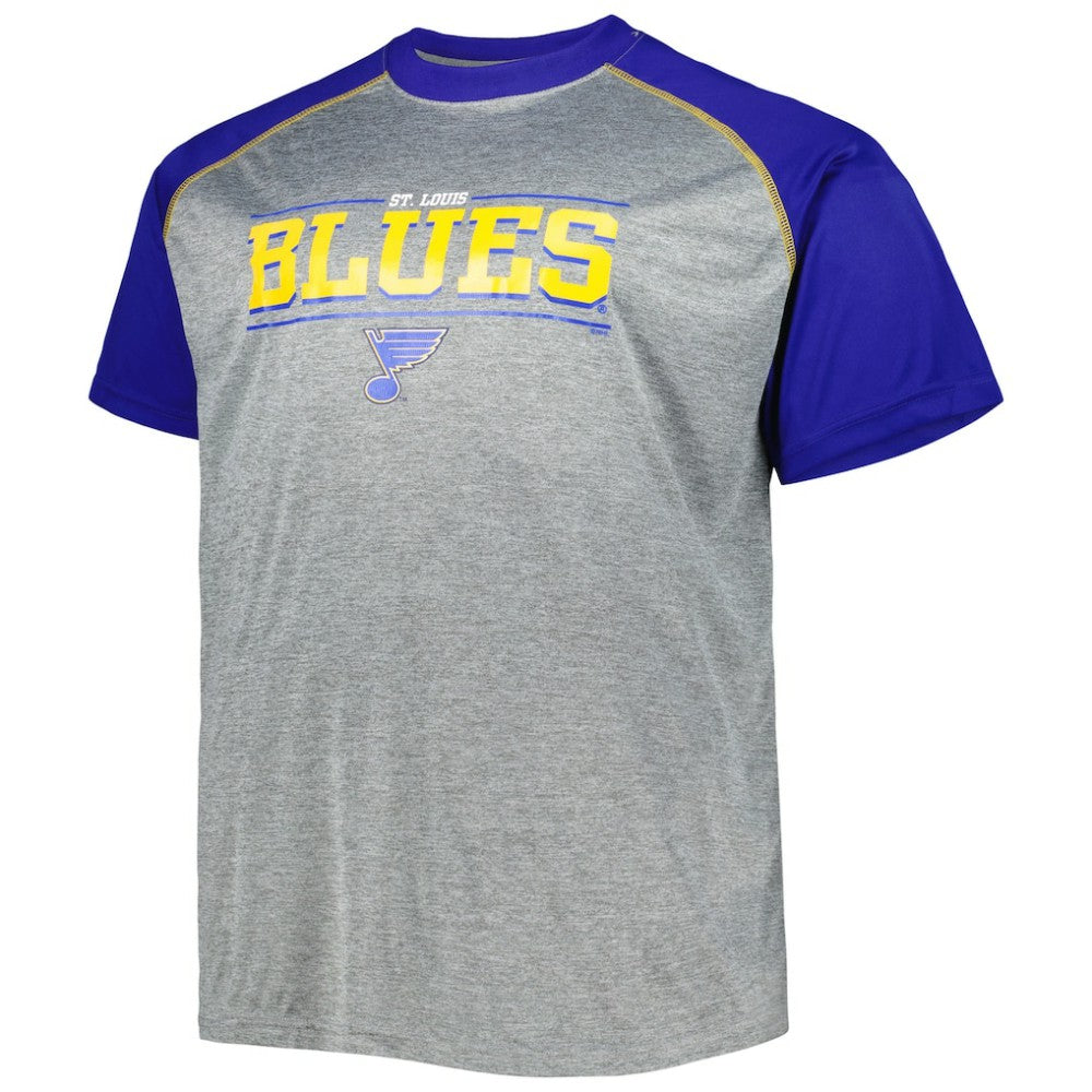 St. Louis Blues Big & Tall Logo Raglan T-Shirt On Sale