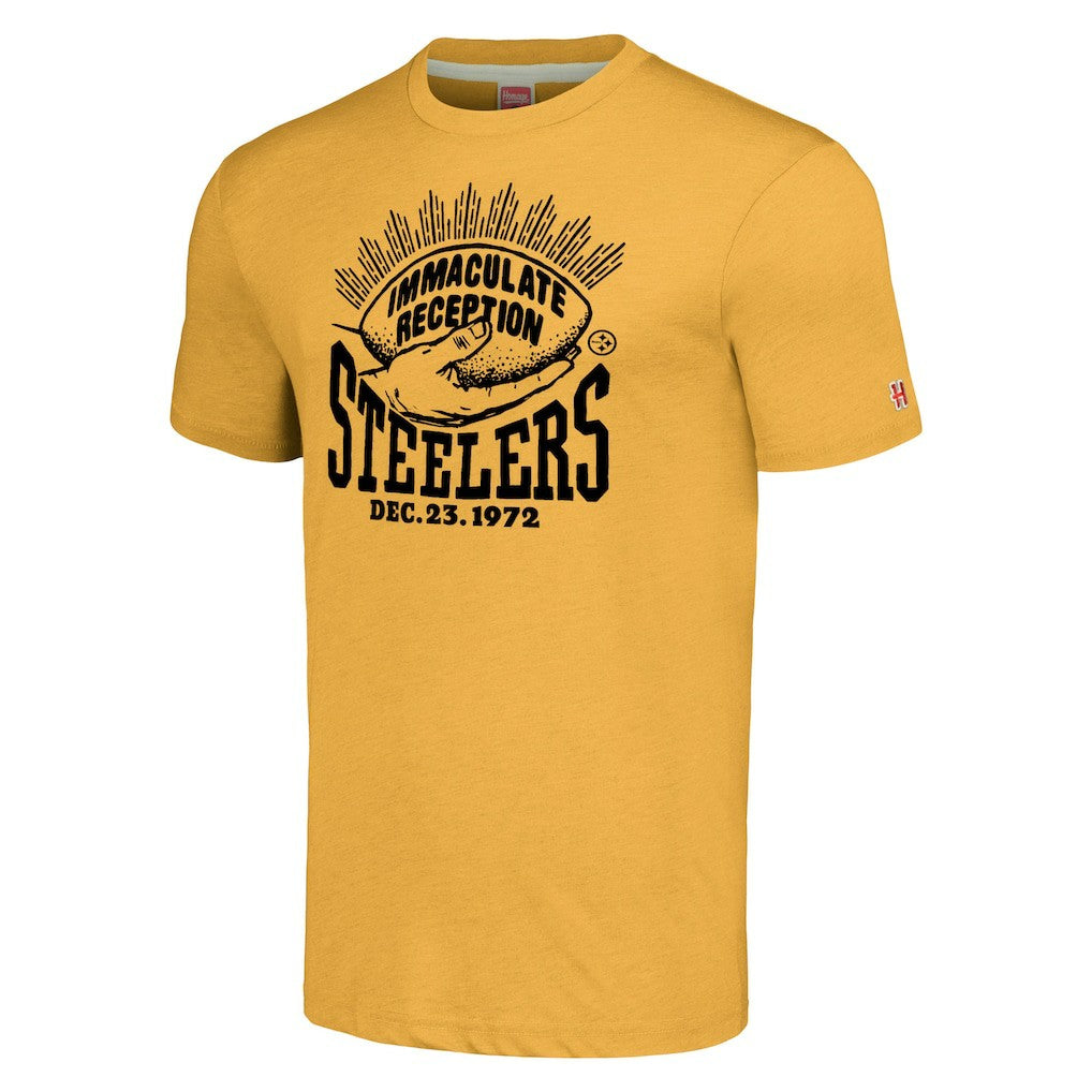 Pittsburgh Steelers  Franco Harris  Homage Immaculate Reception T-Shirt