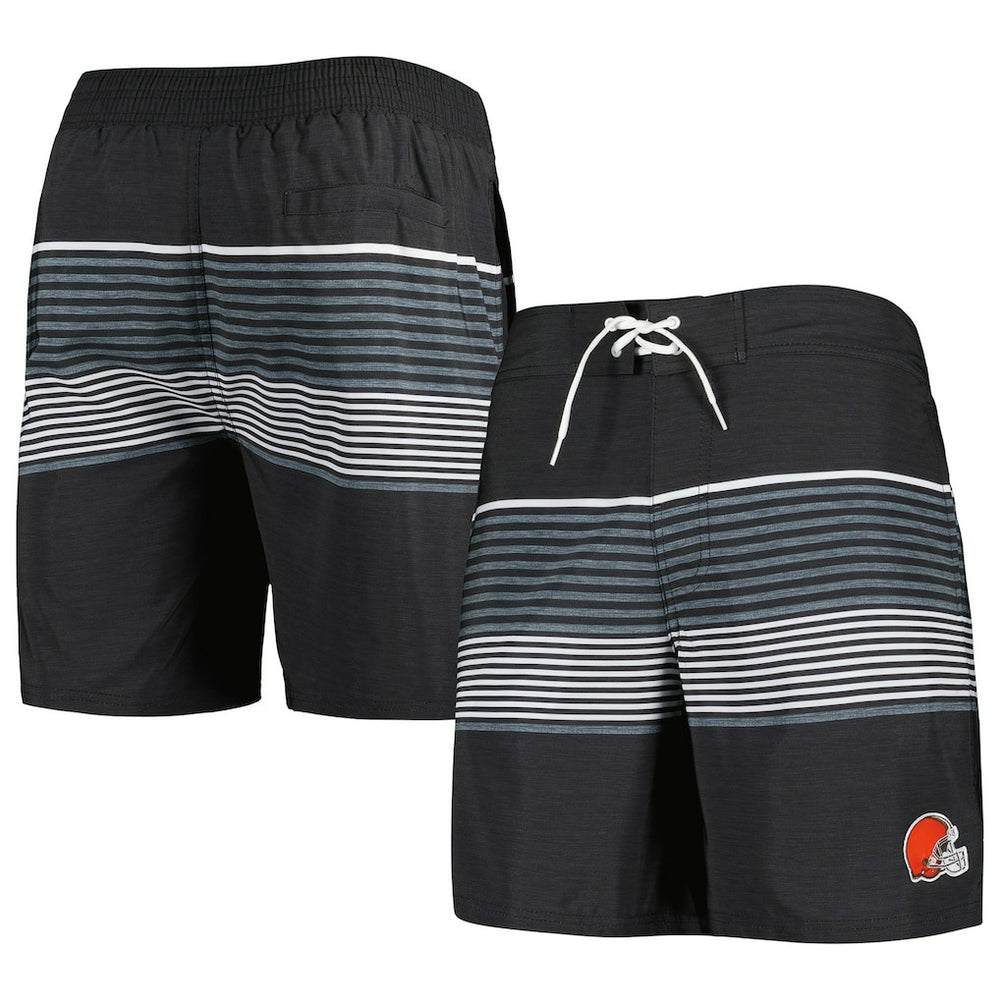 Cleveland Browns  G-III Sports by Carl Banks Coastline Volley Swim Shorts