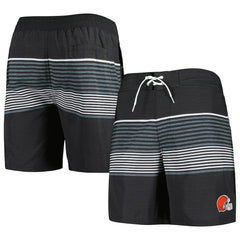 Cleveland Browns  G-III Sports by Carl Banks Coastline Volley Swim Shorts