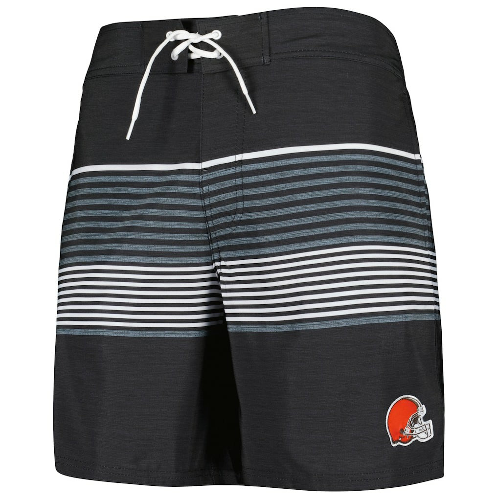 Cleveland Browns  G-III Sports by Carl Banks Coastline Volley Swim Shorts