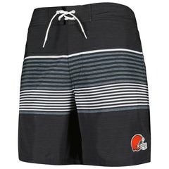 Cleveland Browns  G-III Sports by Carl Banks Coastline Volley Swim Shorts