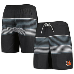 Cincinnati Bengals  G-III Sports by Carl Banks Coastline Volley Swim Shorts