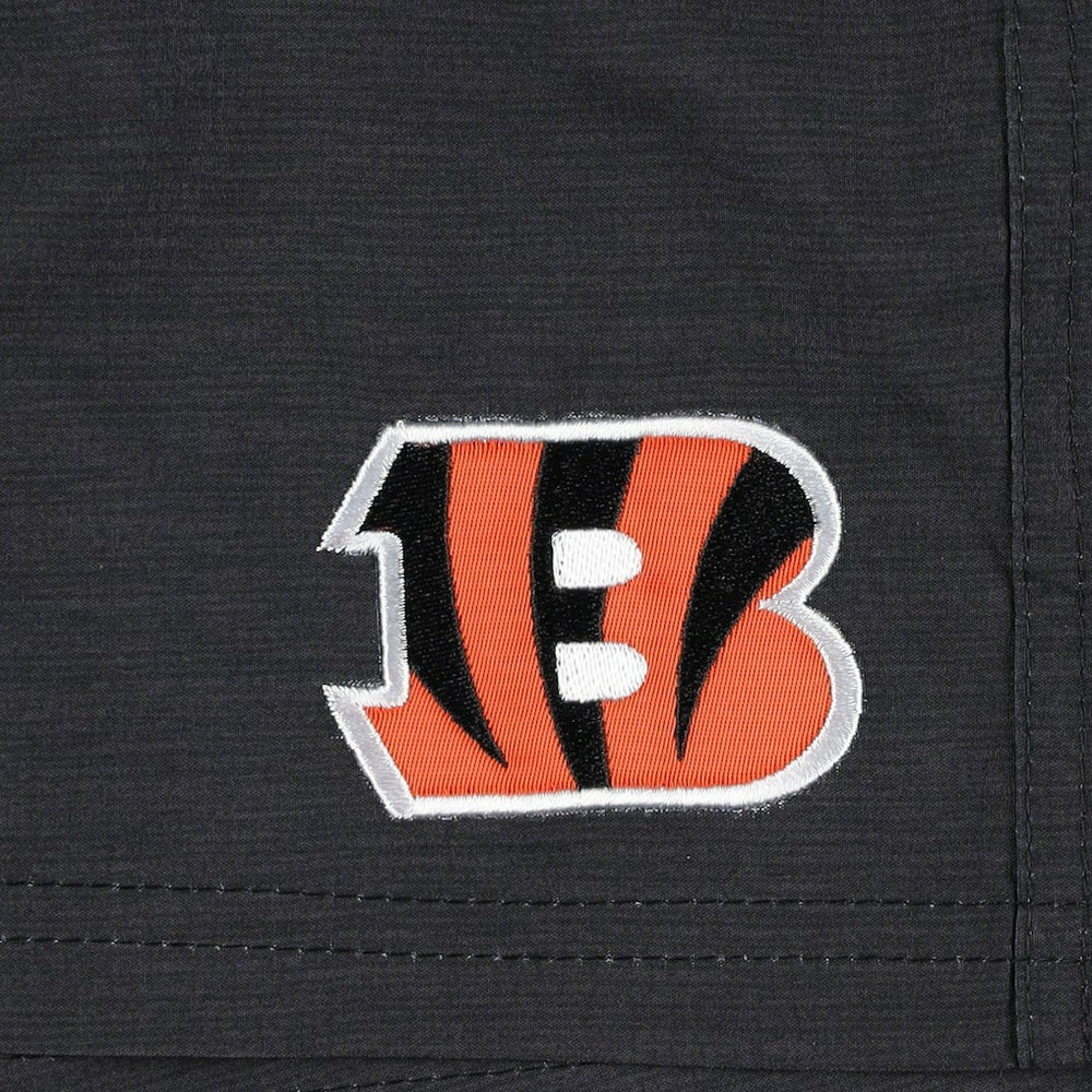 Cincinnati Bengals  G-III Sports by Carl Banks Coastline Volley Swim Shorts