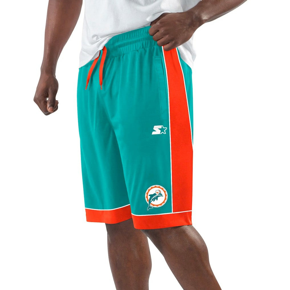 Miami Dolphins  Starter Throwback Fan Favorite Shorts