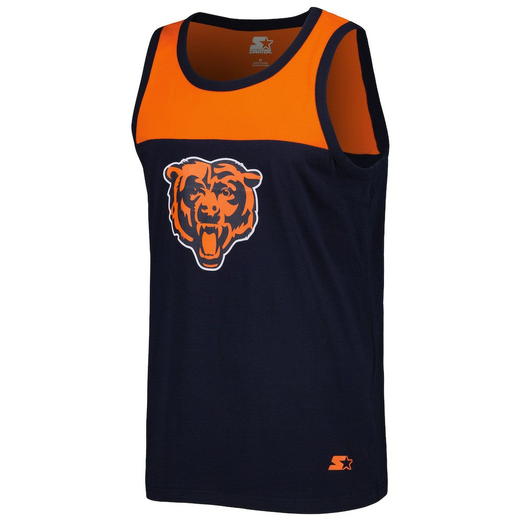 Chicago Bears  Starter Logo Touchdown Fashion Tank Top