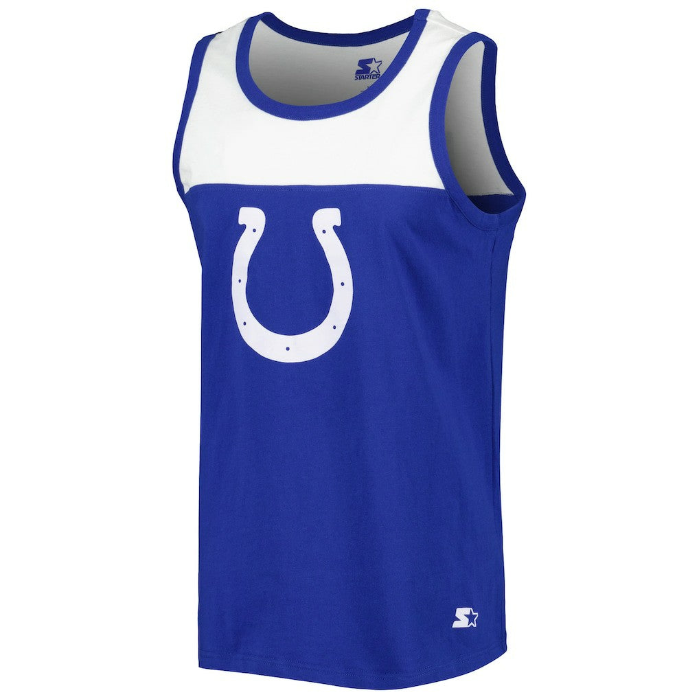 Indianapolis Colts  Starter Logo Touchdown Fashion Tank Top